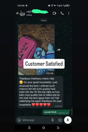 Satisfied Customer Alhumdulillah