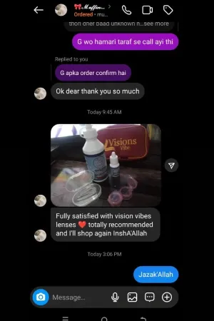 Satisfied Customer Alhumdulillah