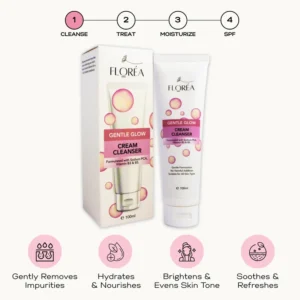 Florea Gentle glow cream cleanser 100ml