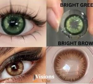 Bright Green & Bright Brown