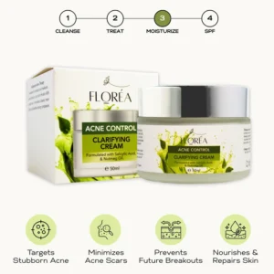 Florea  Acne control clarifying cream 50ml